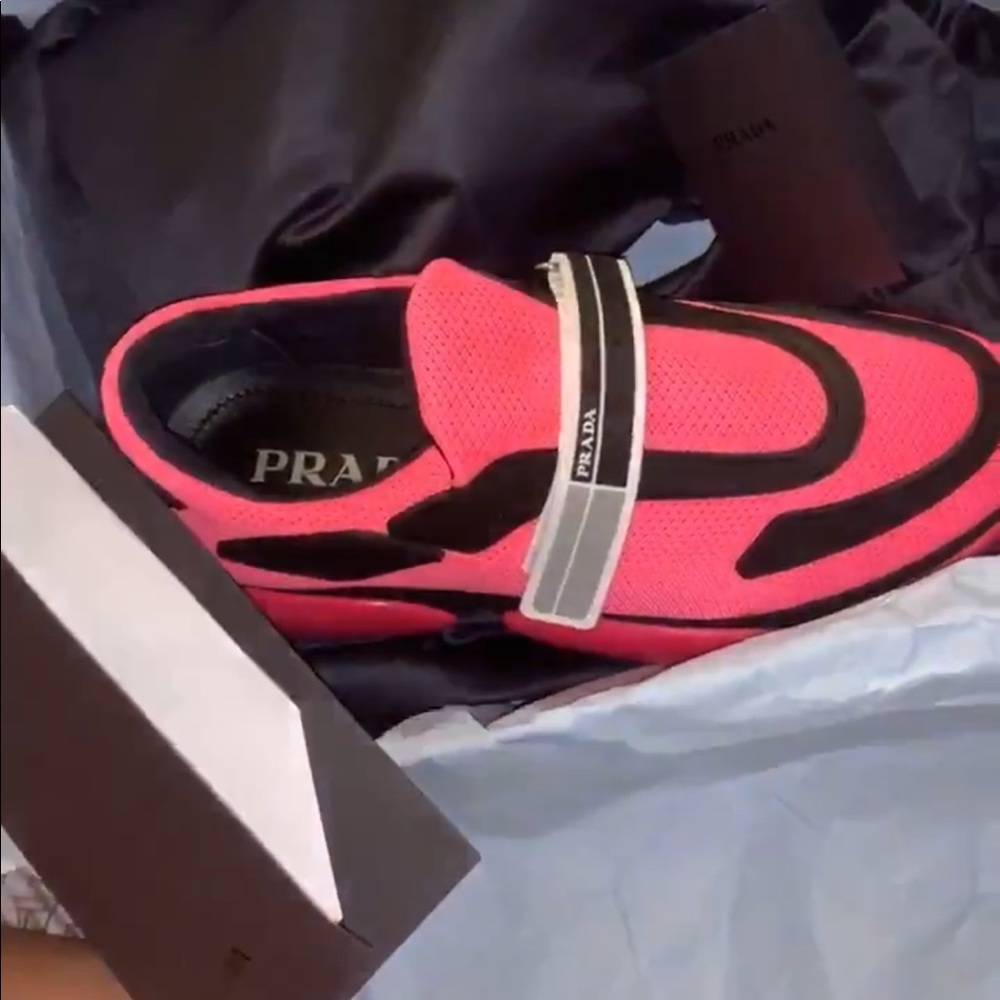 Prada Cloudbust Sneakers Pink